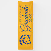 Banderoles État de San Jose | Graduate Class of (Vertical)