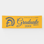 Banderoles État de San Jose | Graduate Class of (Horizontal)