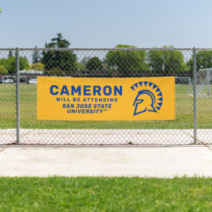 Banderoles État de San Jose   Le Diplômé Assistera