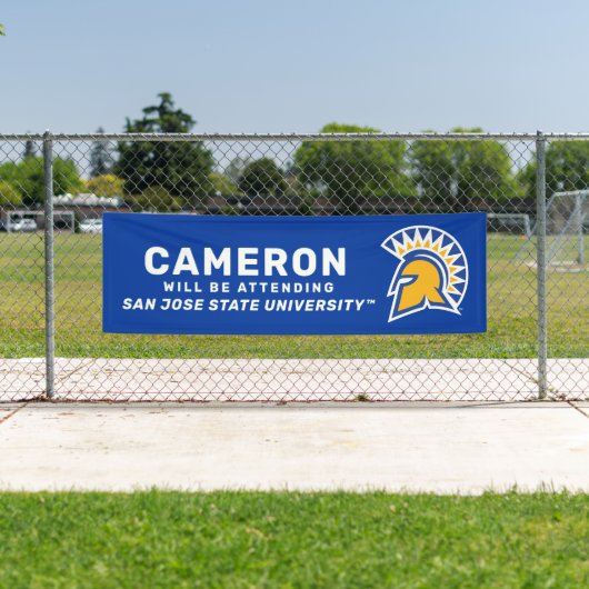 Banderoles État de San Jose | Le Diplômé Assistera (En situation)