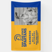 Banderoles État de San Jose | Le Diplômé Assistera (Vertical)