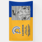 Banderoles État de San Jose | Le Diplômé Assistera (Vertical)