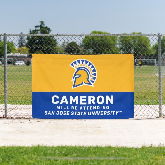 Banderoles État de San Jose | Le Diplômé Assistera (Insitu)