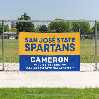 Banderoles État de San Jose | Le Diplômé Assistera