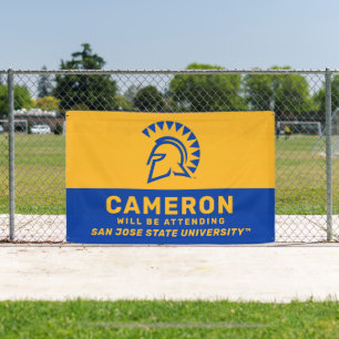 Banderoles État de San Jose   Le Diplômé Assistera