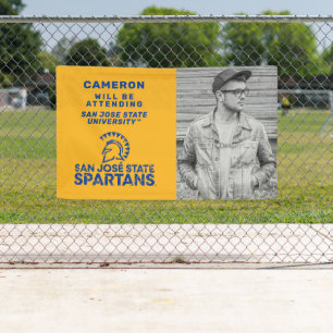 Banderoles État de San Jose Les Diplômés Assisteront À La B