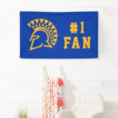 Banderoles État Spartans de San Jose (En situation)