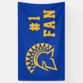 Banderoles État Spartans de San Jose (Vertical)