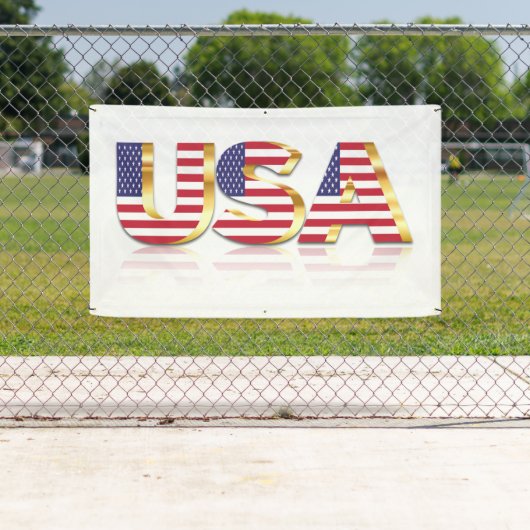 Banderoles États-Unis - États-Unis d'Amérique - Drapeau - Pat (En situation)