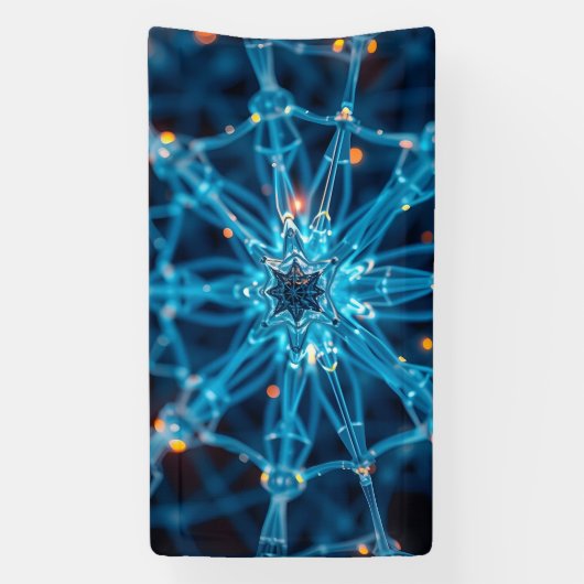 Banderoles Étoile synaptique (Verticale)