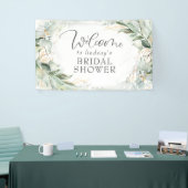 Banderoles Eucalyptus verdure Fête des mariées de couronne Bi (Salon professionnel)