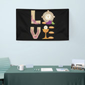 Banderoles Eucharis 1ère Communion catholique pour les filles (Salon professionnel)