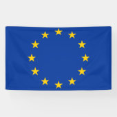 Banderoles European Union EU Flag (Horizontal)