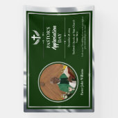 Banderoles Evénement de l'église d'Appréciation Pastor Vert A (Verticale)