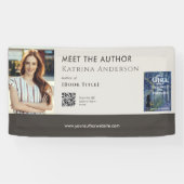 Banderoles Événement de rencontre avec l'auteur Code QR de si (Horizontal)