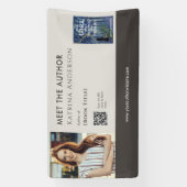 Banderoles Événement de rencontre avec l'auteur Code QR de si (Verticale)