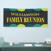 Banderoles Événement de Réunion Familiale Colorée Moderne (Salon professionnel)