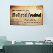 Banderoles Événement médiéval ou Renaissance (Salon professionnel)