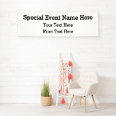 Banderoles Événement spécial affaires (En situation)