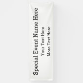 Banderoles Événement spécial affaires (Vertical)