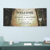 Banderoles Evermore | Accueil du Mariage en ambre de forêt en (Salon professionnel)
