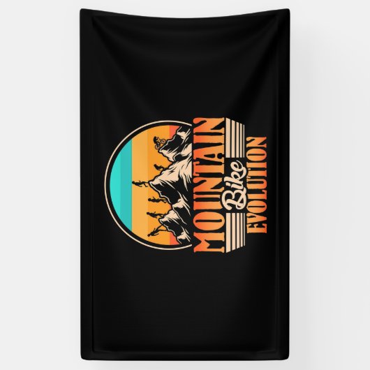 Banderoles Évolution du VTT (Vertical)