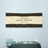 Banderoles Exemple de motif de texte de calligraphie pour dou (Salon professionnel)