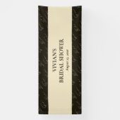 Banderoles Exemple de motif de texte de calligraphie Shower d (Verticale)