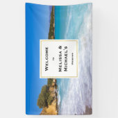 Banderoles Exotic Beach Tropical Island Paradise Mariage (Vertical)