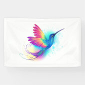 Banderoles Exotic Rainbow Hummingbird (Horizontal)
