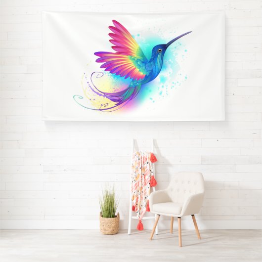 Banderoles Exotic Rainbow Hummingbird (Insitu)