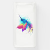 Banderoles Exotic Rainbow Hummingbird (Verticale)