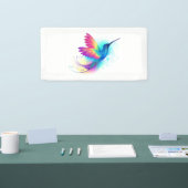 Banderoles Exotic Rainbow Hummingbird (Salon professionnel)