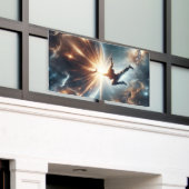 Banderoles Explosion de rupture galactique dans l'espace prof (Bâtiment extérieur)