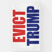 Banderoles Expulser Trump - Entraver le président Trump - Ant (Vertical)