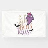 Banderoles Fa BOO Lous Fa BOO Lous Halloween Ghost (Horizontal)