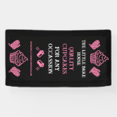 Banderoles Fabricant de Cupcakes (Horizontal)