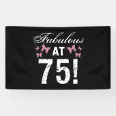 Banderoles Fabuleux 75e anniversaire (Horizontal)