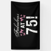 Banderoles Fabuleux 75e anniversaire (Vertical)