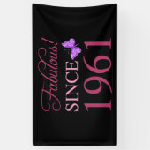 Banderoles Fabuleux depuis 1961 (Vertical)