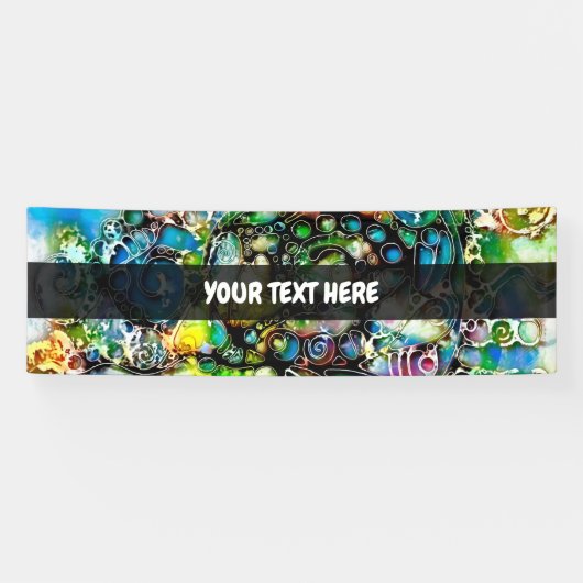 Banderoles Façons De Vivre - Art Neurographique 7 (Horizontal)