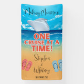 Banderoles Faire Des Souvenirs Une Croisière À Une Porte De C (Verticale)