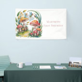 Banderoles Fairy First Girl Birthday Party (Salon professionnel)