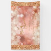 Banderoles Fairy Lights Gold Parties scintillant Twinkle Baby (Vertical)