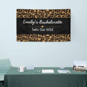 Banderoles Faisons Fun Fun Fun Cheetah Bachelorette Party (Salon professionnel)