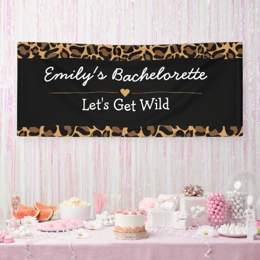 Banderoles Faisons une fête de Bachelorette Fun Sauvage Guépa (Fête)