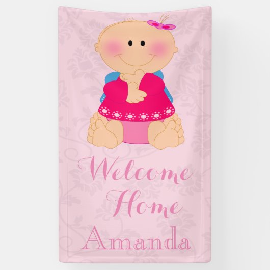 Banderoles \ Fait sur commande de fille \ garçon (Vertical)