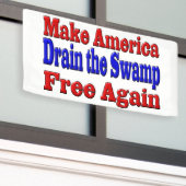 Banderoles Faites de l'Amérique Libre Égoutter le marais roug (Bâtiment extérieur)