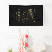 Banderoles Faites sauter le champagne, je change de nom de fa (En situation)