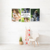 Banderoles Faites votre propre collage photo et texte (Insitu)